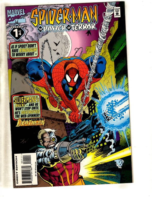 9 Spider-Man Comics Redempt. 1 2 3 4 Adventures 1 2 Years 1 Power 1 Special DB2