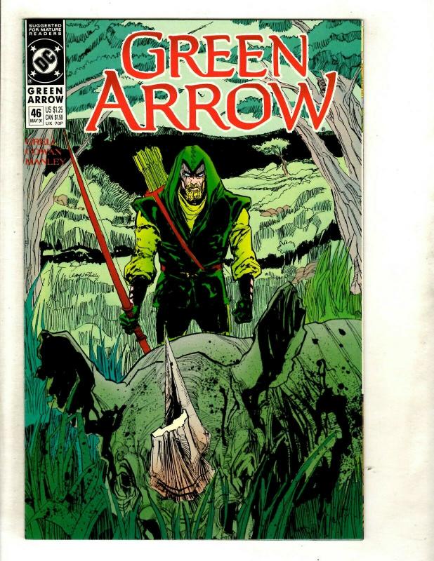 Lot Of 12 Green Arrow DC Comic Books # 38 39 40 41 42 43 44 45 46 48 49 50 JF30