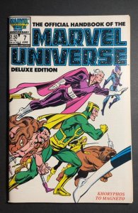 The Official Handbook of the Marvel Universe #7 (1986)