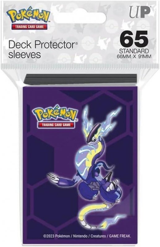 Pokemon Tcg Miraidon 65ct Deck Protectors