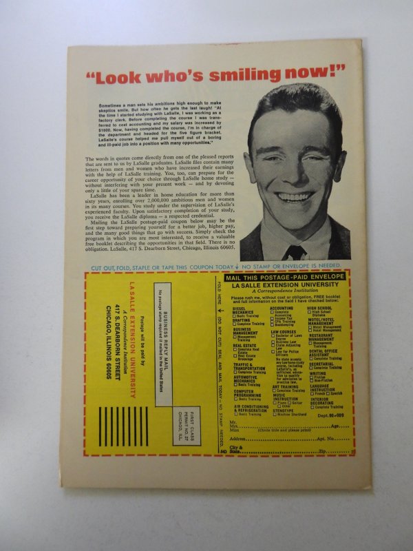 Tomb of Dracula #11 (1973) VG+ condition bottom staple detached from cover