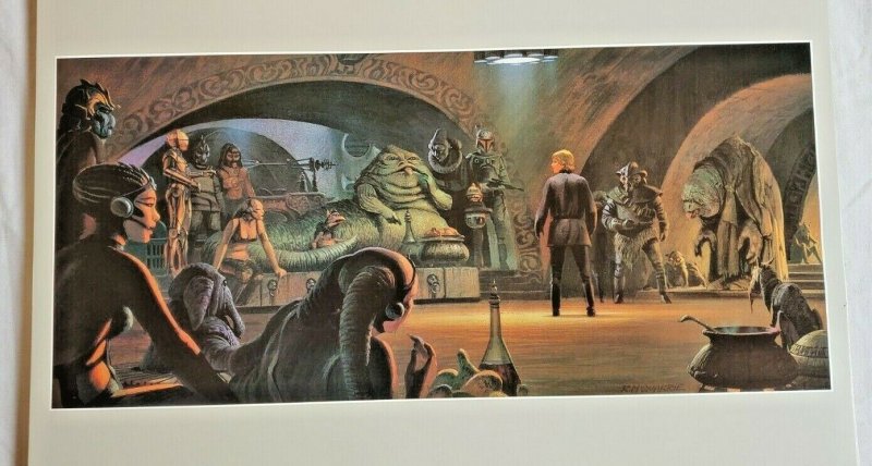 Star Wars Return of the Jedi Portfolio Ralph McQuarrie 1983 20 Plates 11X15 NM