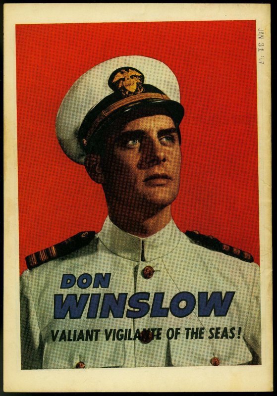 DON WINSLOW #67 1951-FAWCETT COMICS-ATOMIC BOMB ISSUE VF
