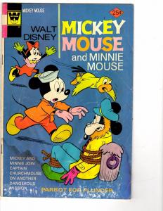 4 Mickey Mouse Dell Gold Key Comic Books #47 Surprise Party, Album #152 212 J207