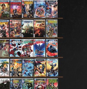 Huge Lot 160+ Comics with Suicide Squad, Wonder Woman, Trinity & More!