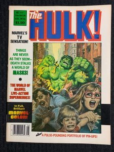 1979 (RAMPAGING) HULK Magazine #16 FVF 7.0 Earl Norem Cover / Mike Zeck