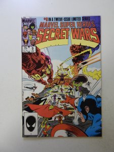 Marvel Super Heroes Secret Wars #9 (1985) VF+ condition