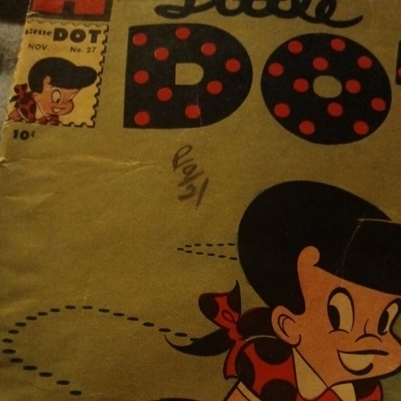 Little Dot #27 1957- Richie Rich- Harvey Humor comics silver age cartoon 