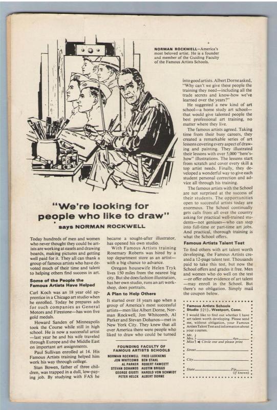 THUNDER Agents 10 Nov 1966 VF- (7.5)