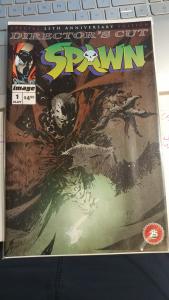 SPAWN #1 DIRECTOR'S CUT SPECIAL 25TH ANNIVERSARY EDITION (2017) WOOD VARIANT!