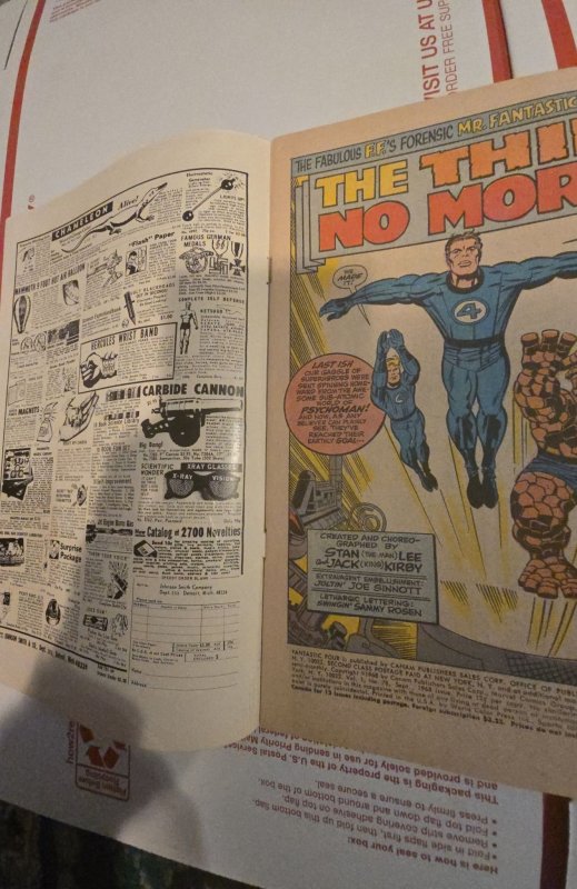Fantastic Four #78 (1968)The thing no more
