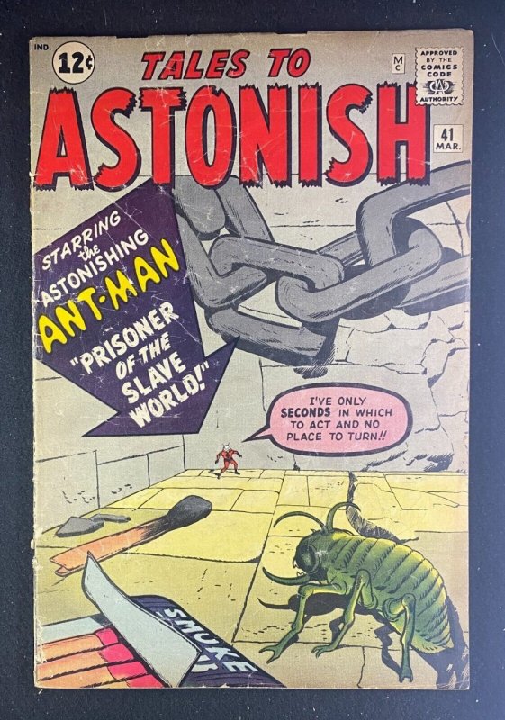Tales to Astonish (1959) #41 GD (2.0) Ant-Man Jack Kirby Don Heck