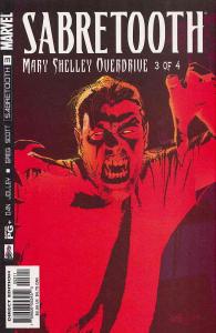 Sabretooth: Mary Shelley Overdrive #3 VF ; Marvel