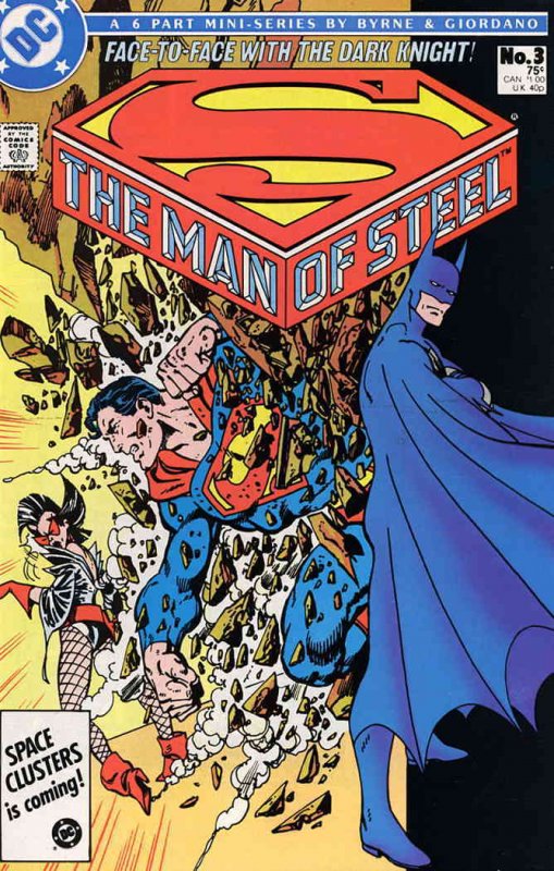 Man of Steel, The (Mini-Series) #3 FN ; DC | Superman - John Byrne