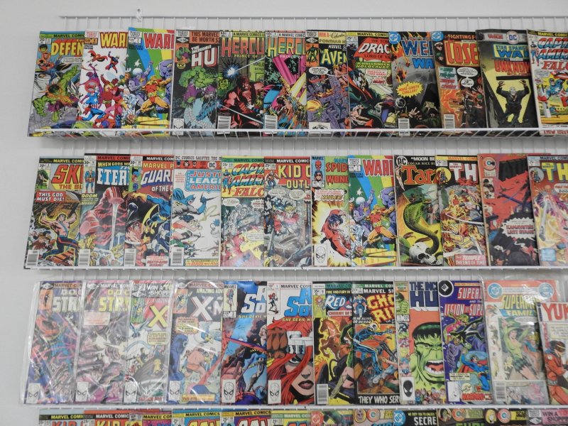 Huge Lot 170+ Comics W/ Silver and Bronze Comics Avg VG Condition!! MUST SEE!!