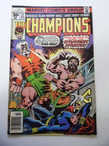 The Champions #12 (1977) FN+ Condition