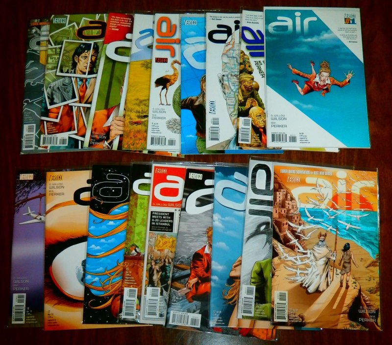 Air #1-18 (set of 18) G. Willow Wilson/M.K. Perker