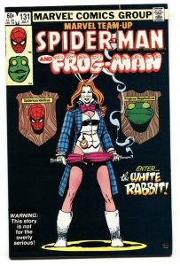 Marvel Team-up #131 - Newsstand variant 1st White Rabbit Spider-Man
