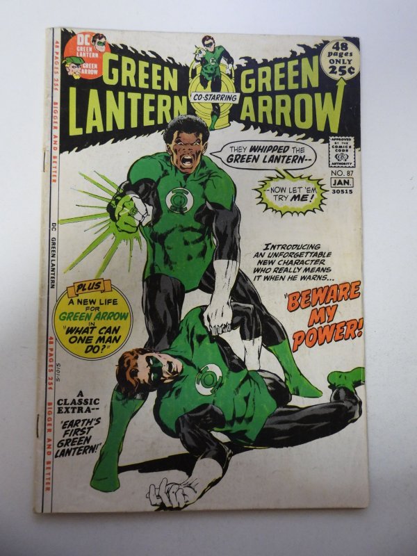 Green Lantern #87 (1971) 1st App of John Stewart! VG Condition