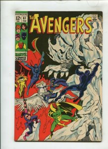 AVENGERS #61 (8.0/8.5) 1968