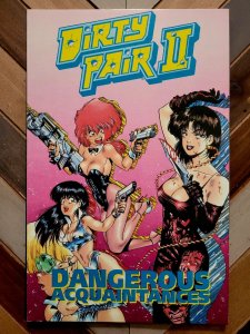Dirty Pair II Dangerous Acquaintances TPB VF+ 8.5 (Eclipse 1991) LOVELY ANGELS