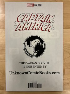 Captain America #701 Unknown Comics Cover (2018)