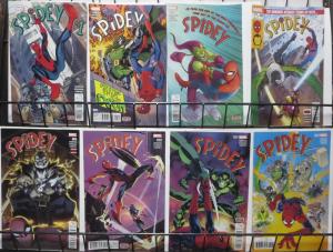 SPIDEY (Marvel, 2015) #1,4-6,9-12! VF-NM Thompson/Bradshaw Peter Parker Origin