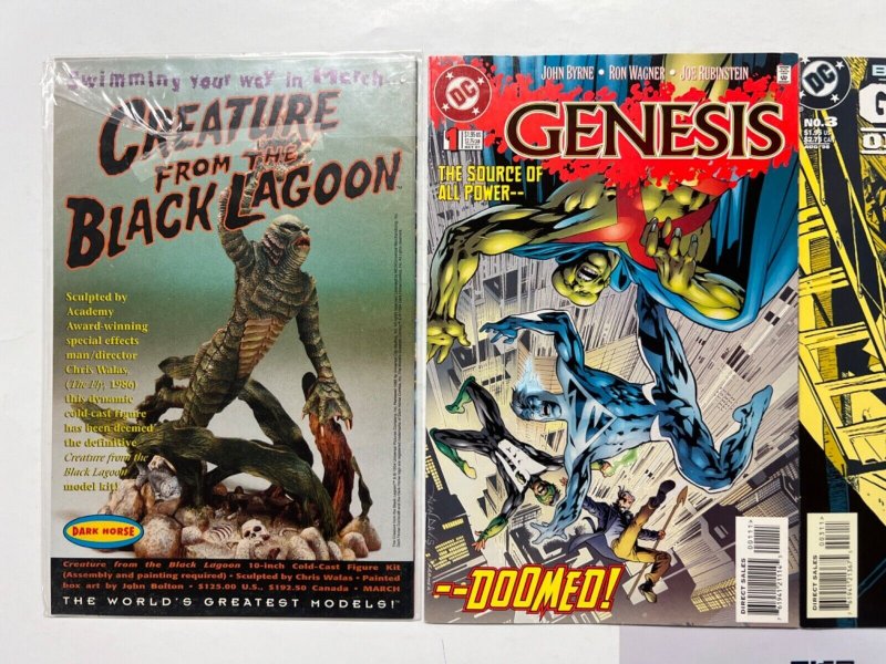 4 DC Comics Hawk & Dove # 1+Genesis # 1+Batman # 3+Black Lagoon # 1 85 JS46