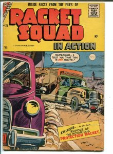 RACKET SQUAD IN ACTION #25-1957-CHARLTON-FRAUD-SEANCE-REAL ESTATE FRAUD-vg