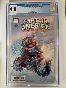 Captain America: Sentinel of Liberty #2 CGC 9.8  ?  ONLY 3 IN REGISTRY (2022)