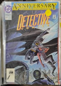 DETECTIVE COMICS  # 627 1991 DC COMICS  BATMAN 600TH APPERANCE PAINTED COVER