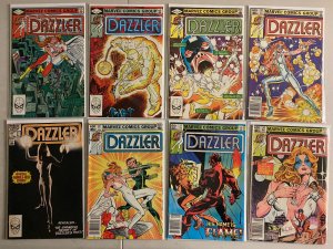 Dazzler lot #1-42 last issue Marvel (average 6.0 FN) 37 different (1981 to 1986)
