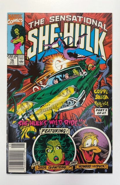 The Sensational She-Hulk #16 (1990) Newsstand