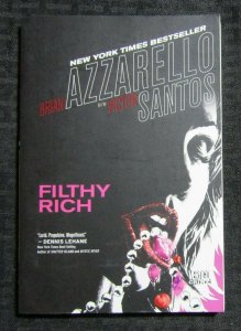 2009 FILTHY RICH by Brian Azzarello SC VF 8.0 1st Vertigo Crime