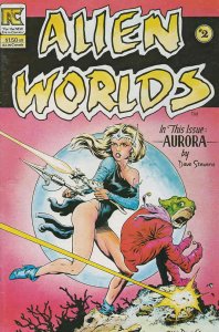 Alien Worlds #2 VF ; Pacific | Dave Stevens