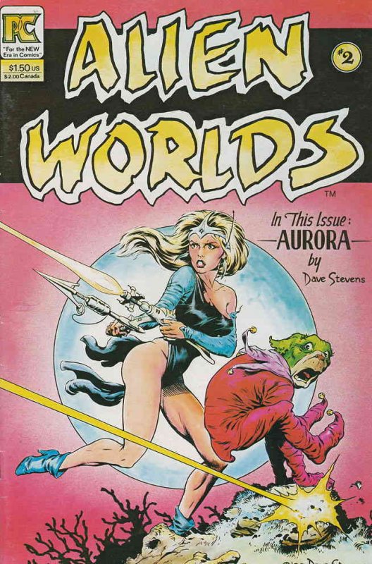 Alien Worlds #2 VF/NM ; Pacific | Dave Stevens