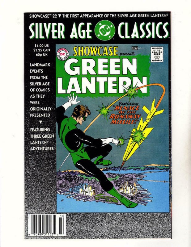 DC SILVER AGE CLASSICS SHOWCASE #22, VF/NM, Green Lantern, 1992 more DC in store