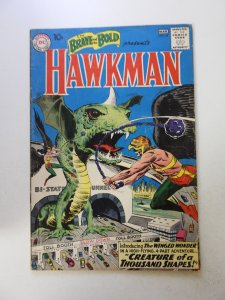 The Brave and the Bold #34 (1961) 1st SA Appearance of Hawkman GD- see desc