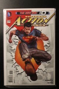 Action Comics #0 Ben Oliver Black & White Cover (2012)