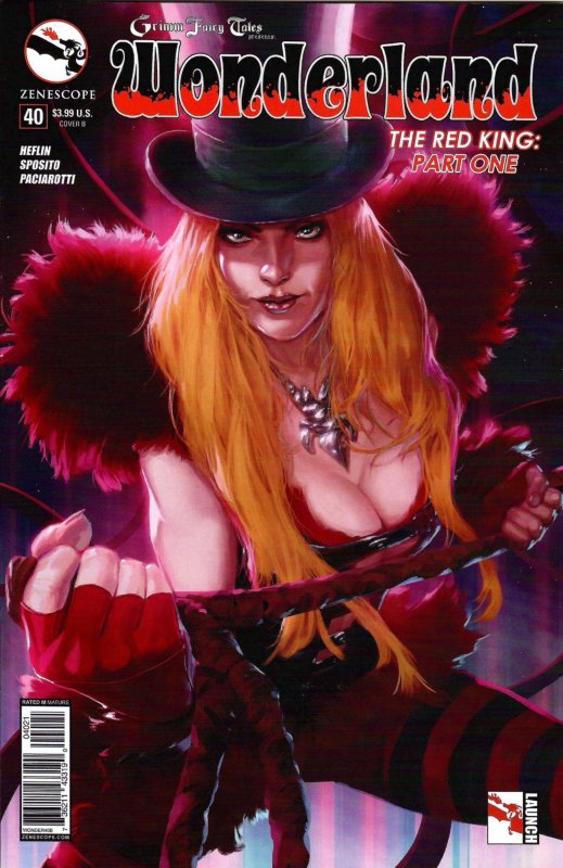 Wonderland #40 (2015) Covers A, B & C New