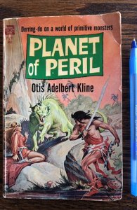 Planet of peril by Klein, ace PB ,1961, 160p