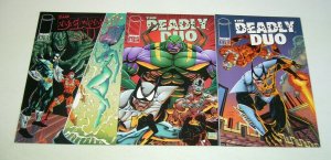 Deadly Duo #1-3 complete series - erik larsen - savage dragon spin-off set
