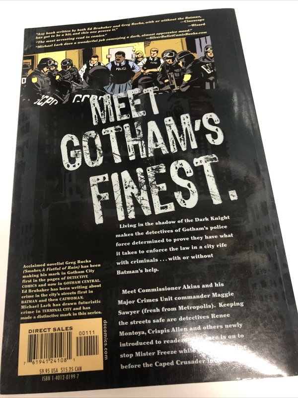 Gotham Central In The Line Of Duty (2004) DC SC Ed Brubaker