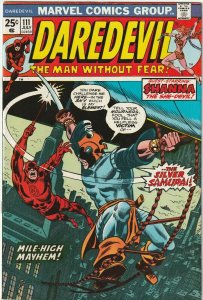 Daredevil # 111 VF Marvel 1974 1st Appearance Of Silver Samurai [D3]