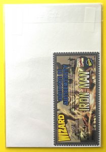 IRON MAN 1/2 WIZARD MAIL AWAY COA IN SLEEVE (2000)