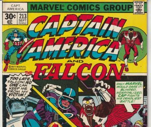 Captain America #213 (1977)   1st Night Flyer