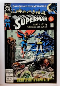 Superman #44 (June 1990, DC) FN+ 