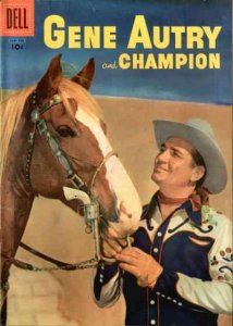 Gene Autry and Champion #107 VG ; Dell | low grade comic