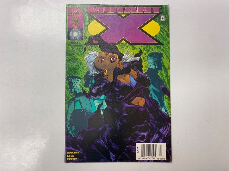 3 Mutant X MARVEL comic book #24 25 27 15 KM9