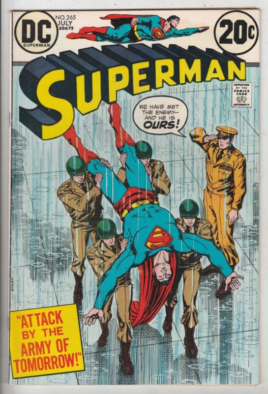 Superman #265 (Jul-73) VF/NM High-Grade Superman